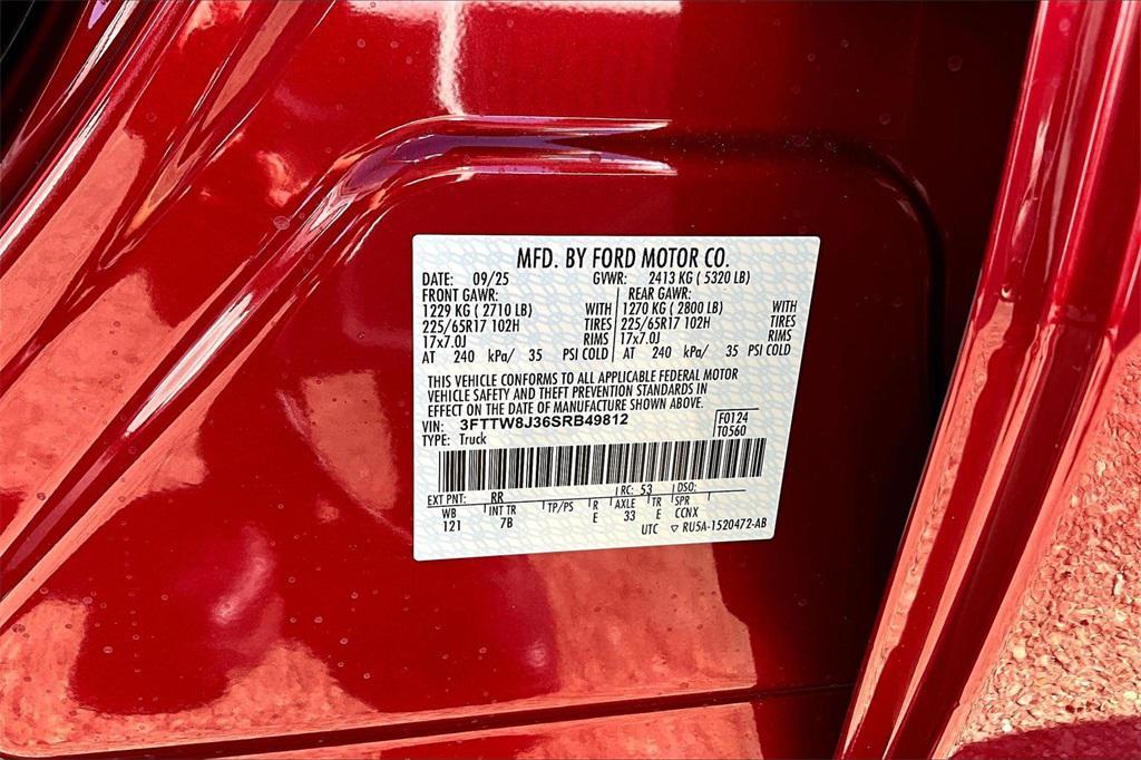 new 2025 Ford Maverick car, priced at $33,870