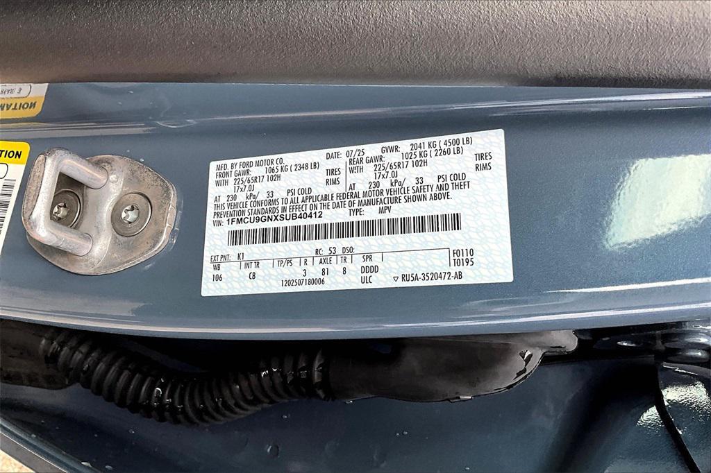 new 2025 Ford Escape car, priced at $25,999