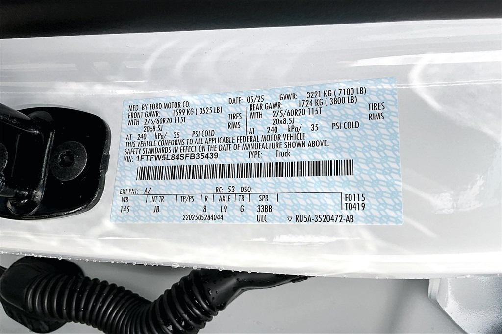 new 2025 Ford F-150 car, priced at $71,521