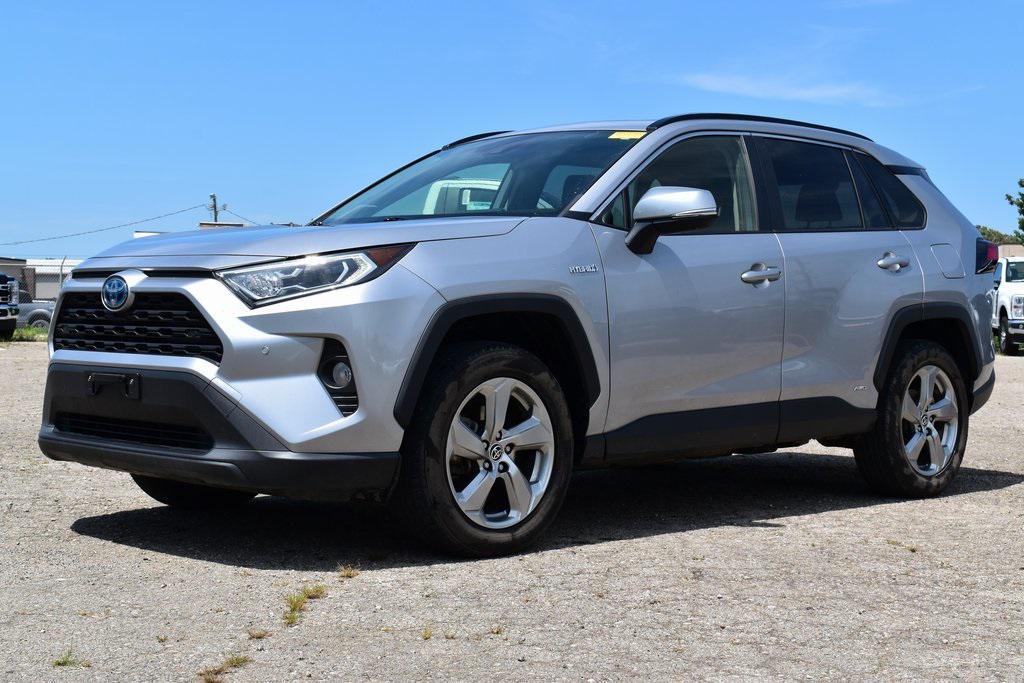 used 2021 Toyota RAV4 Hybrid car, priced at $25,042