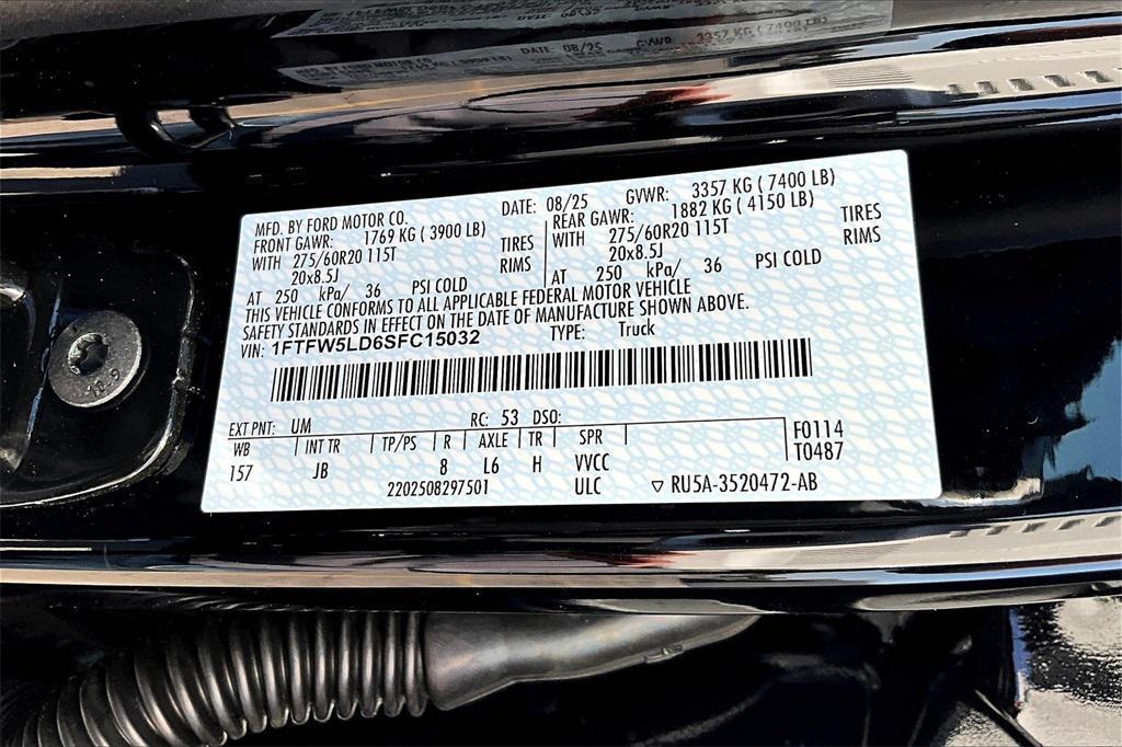 new 2025 Ford F-150 car, priced at $69,752