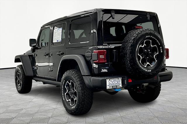 used 2022 Jeep Wrangler Unlimited 4xe car, priced at $35,071