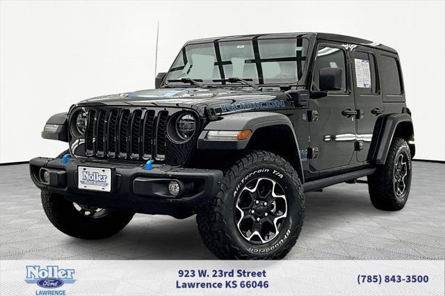 used 2022 Jeep Wrangler Unlimited 4xe car, priced at $35,071