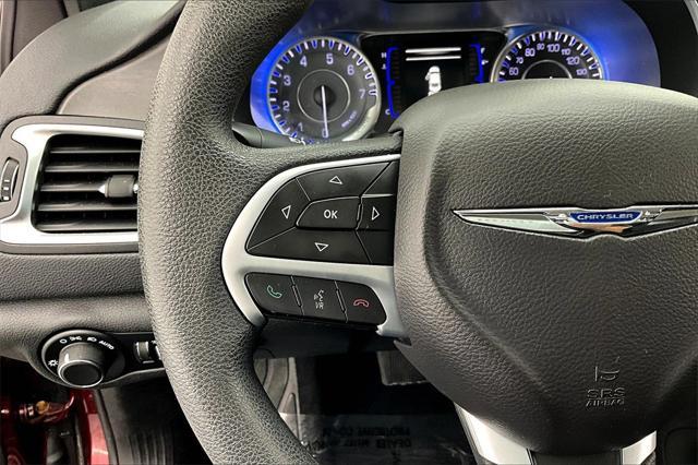 used 2016 Chrysler 200 car, priced at $14,889