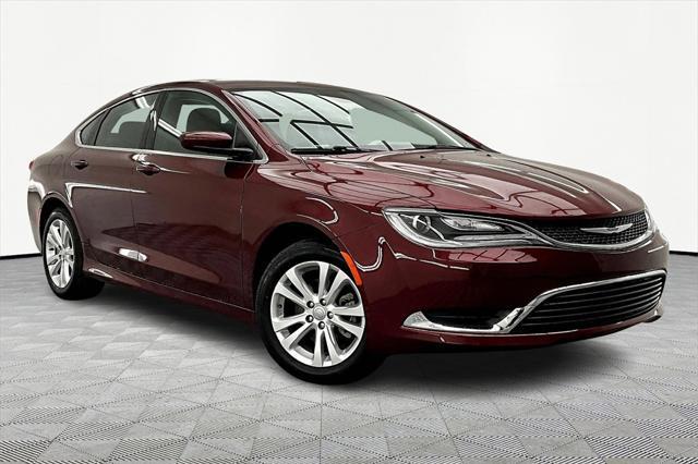 used 2016 Chrysler 200 car, priced at $14,889