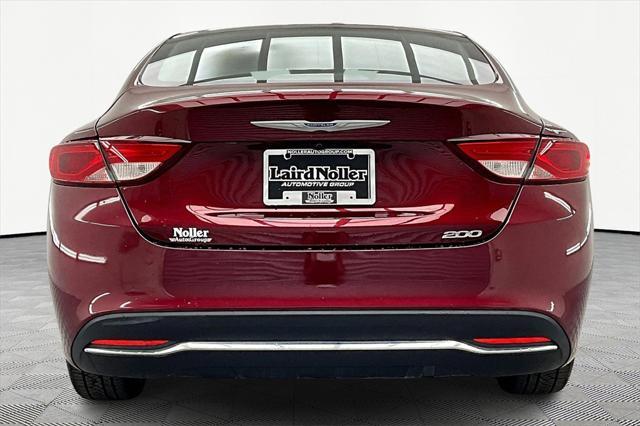 used 2016 Chrysler 200 car, priced at $14,889