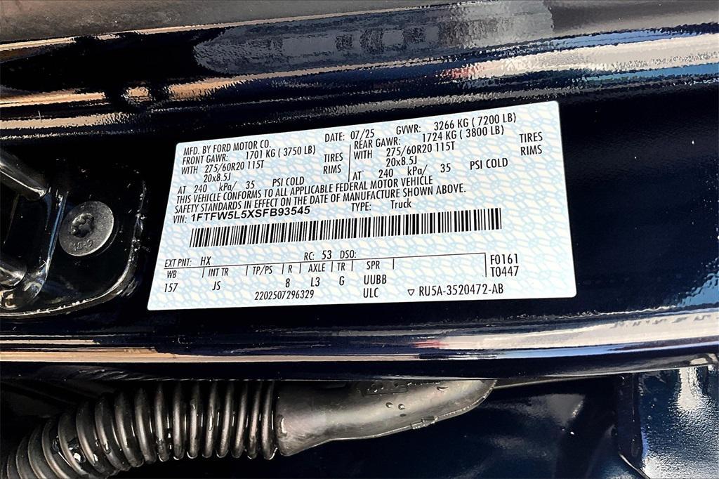 new 2025 Ford F-150 car, priced at $67,199