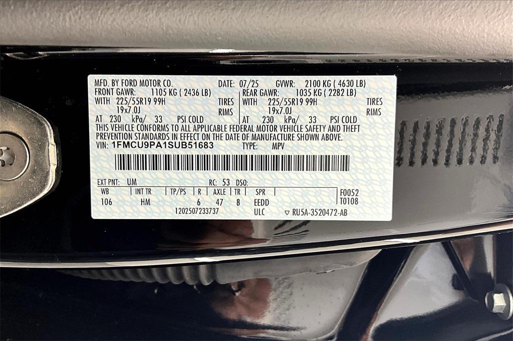 new 2025 Ford Escape car, priced at $34,732