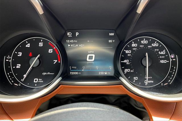 used 2018 Alfa Romeo Giulia car, priced at $18,987
