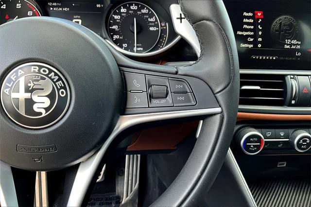 used 2018 Alfa Romeo Giulia car, priced at $18,987
