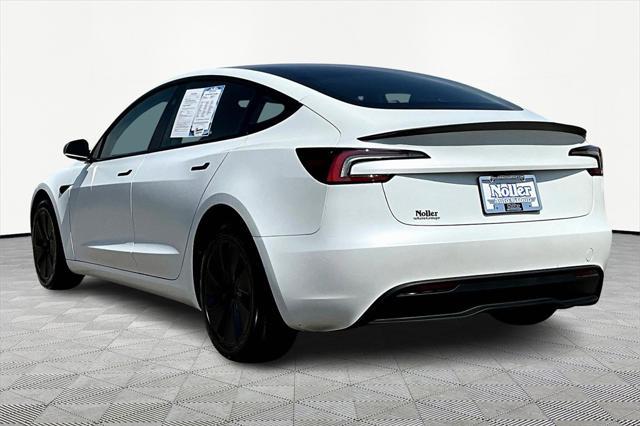 used 2025 Tesla Model 3 car, priced at $36,997
