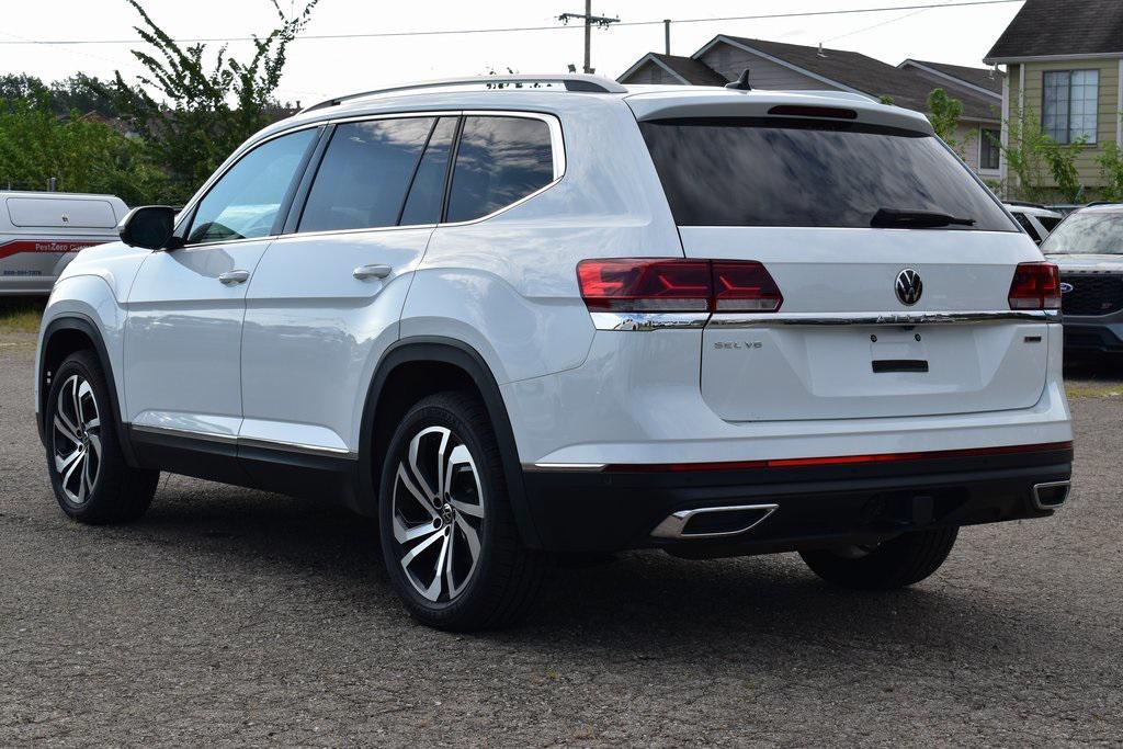 used 2021 Volkswagen Atlas car, priced at $31,665