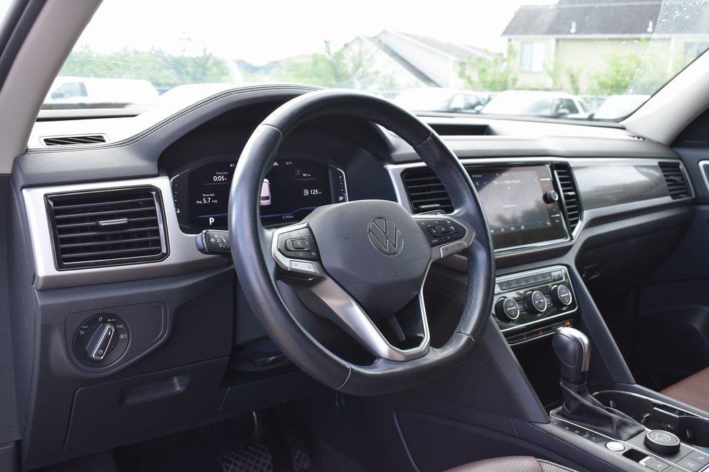 used 2021 Volkswagen Atlas car, priced at $31,665