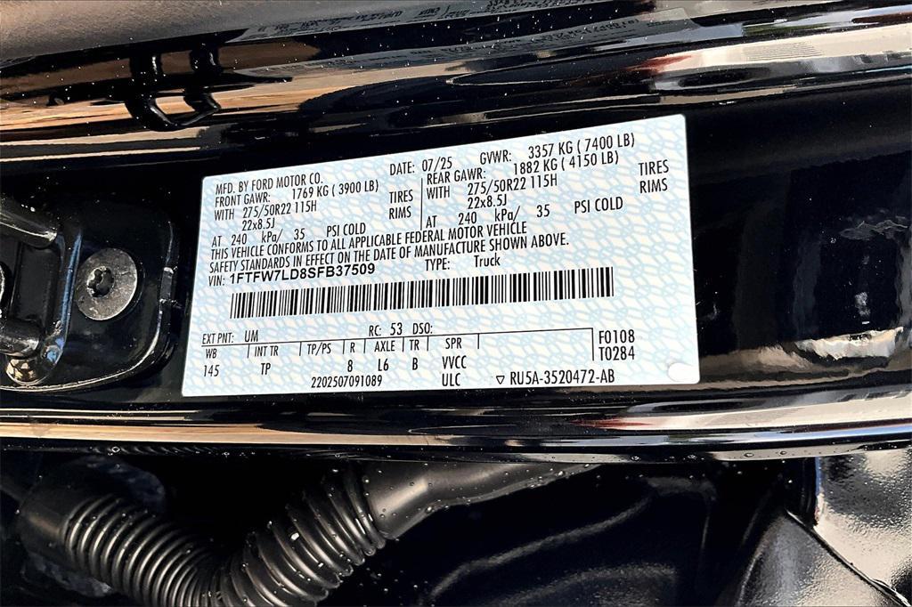 new 2025 Ford F-150 car, priced at $81,181