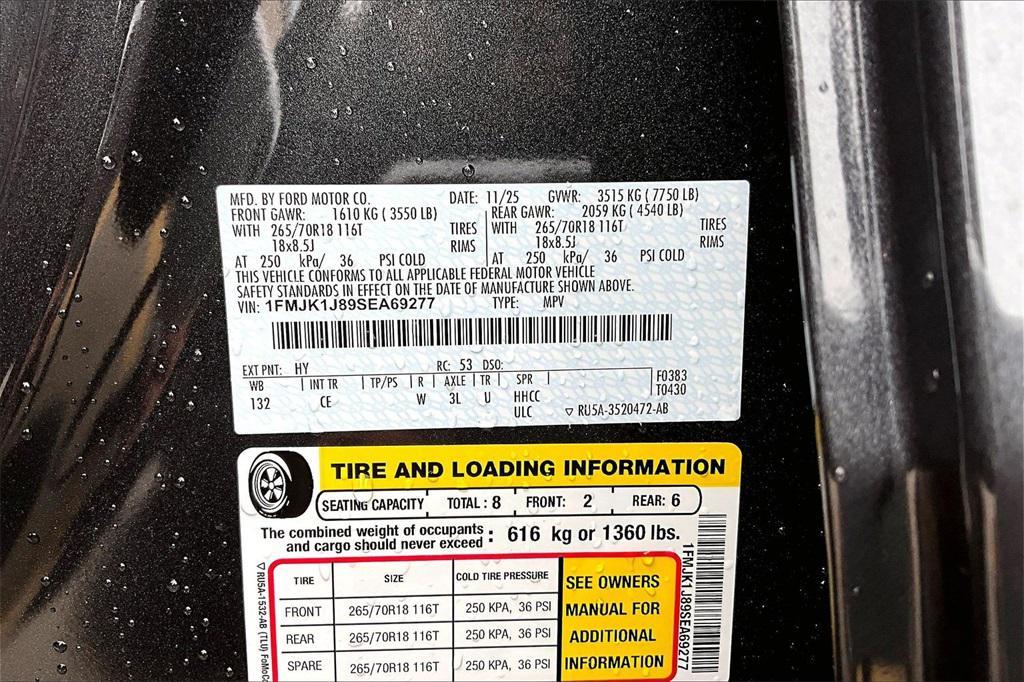 new 2025 Ford Expedition Max car, priced at $70,495