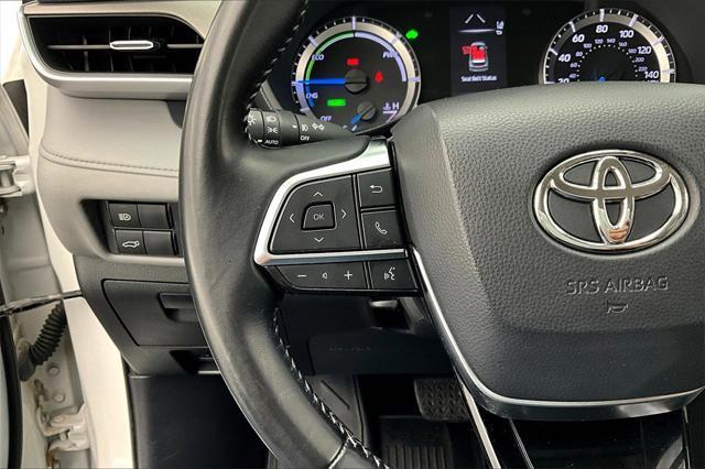 used 2021 Toyota Highlander Hybrid car, priced at $28,633