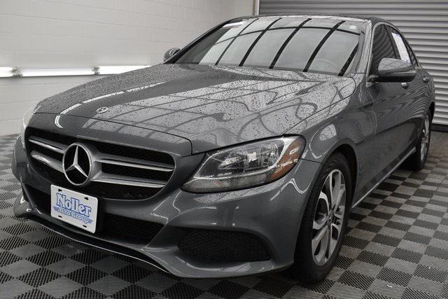 used 2018 Mercedes-Benz C-Class car, priced at $17,999