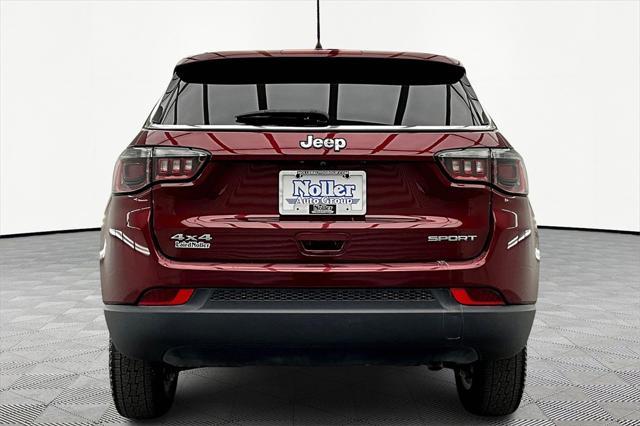 used 2021 Jeep Compass car, priced at $18,995