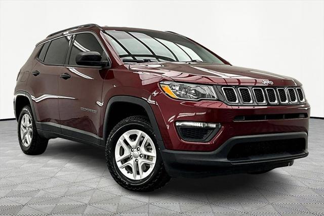 used 2021 Jeep Compass car, priced at $18,995