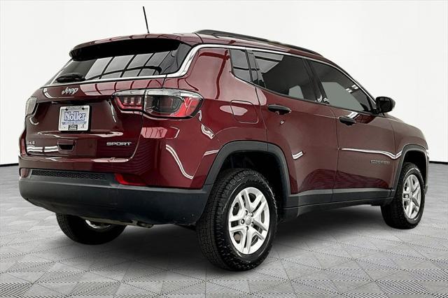 used 2021 Jeep Compass car, priced at $18,995