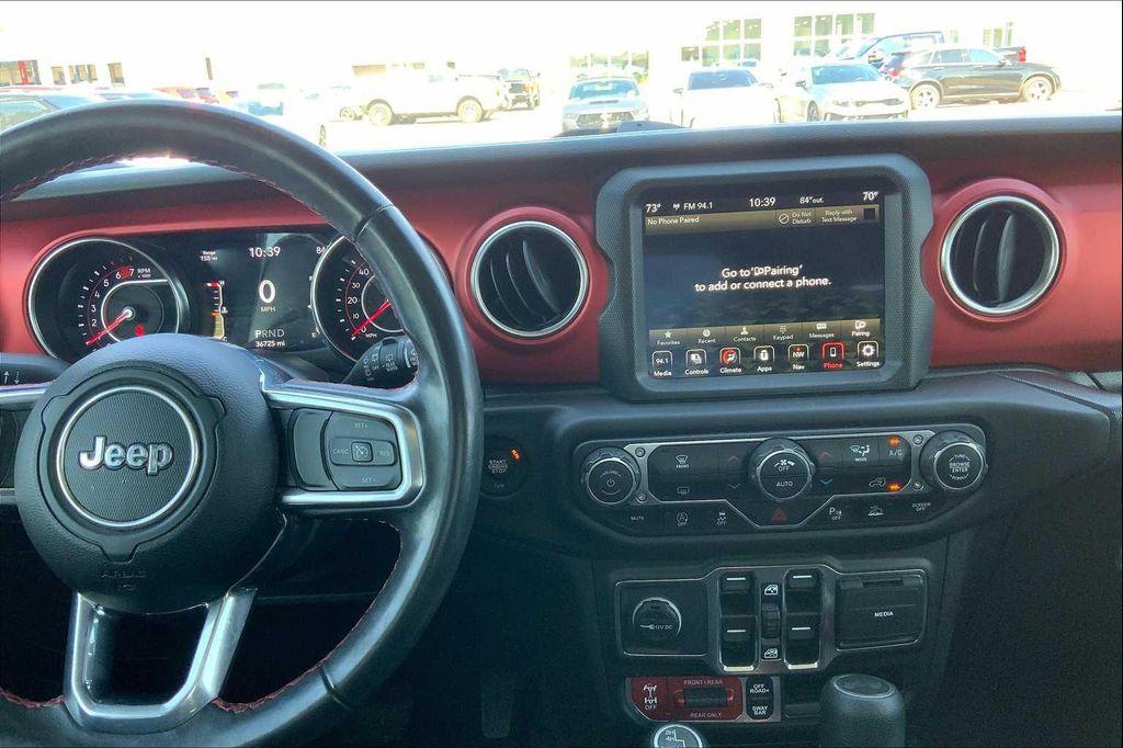 used 2021 Jeep Wrangler Unlimited car, priced at $33,217