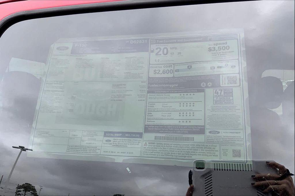 new 2025 Ford F-150 car, priced at $55,531