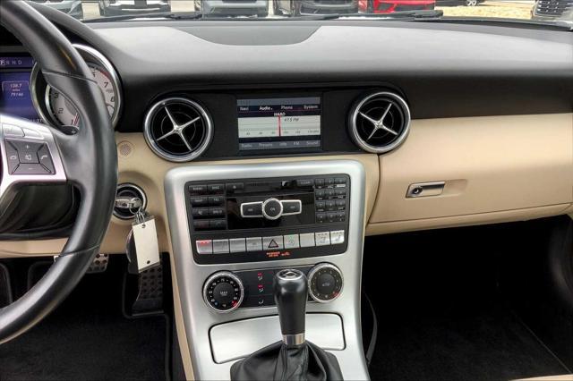 used 2015 Mercedes-Benz SLK-Class car, priced at $22,200