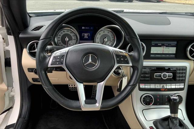 used 2015 Mercedes-Benz SLK-Class car, priced at $22,200