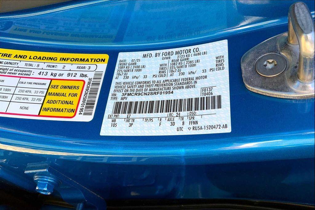 new 2025 Ford Bronco Sport car, priced at $37,848