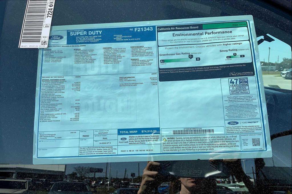 used 2024 Ford F-350 car, priced at $66,500