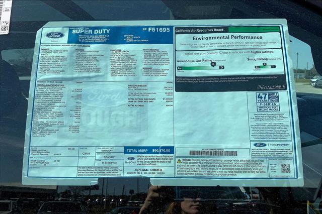 new 2024 Ford F-250 car, priced at $112,769