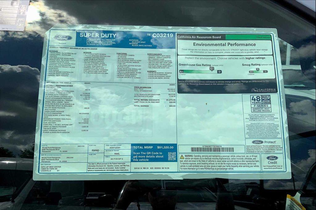 new 2026 Ford F-250 car, priced at $87,068