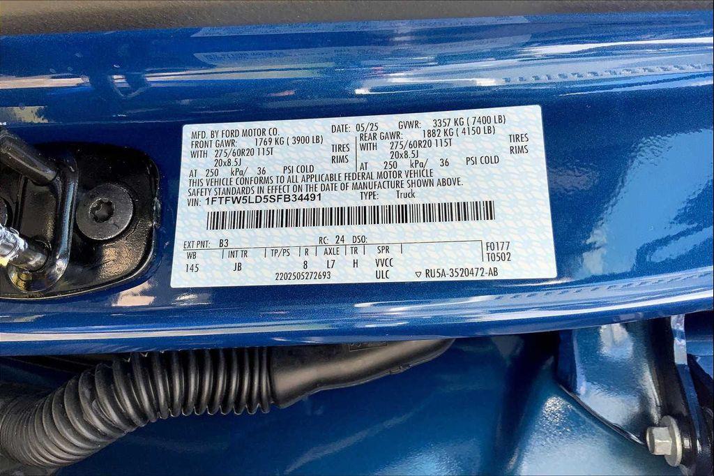 new 2025 Ford F-150 car, priced at $66,417