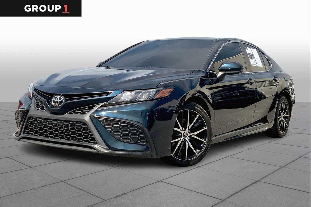 used 2021 Toyota Camry car, priced at $23,000