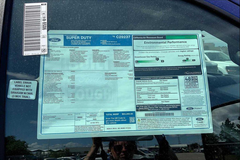 new 2026 Ford F-250 car, priced at $61,909