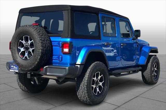 used 2021 Jeep Wrangler Unlimited car, priced at $35,989