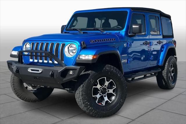 used 2021 Jeep Wrangler Unlimited car, priced at $35,989