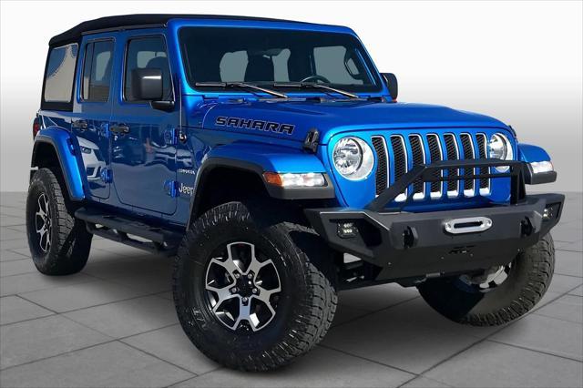 used 2021 Jeep Wrangler Unlimited car, priced at $35,989