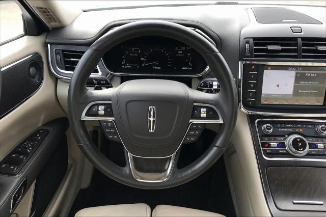 used 2017 Lincoln Continental car, priced at $20,989