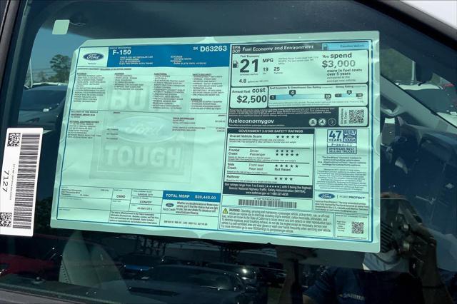 new 2025 Ford F-150 car, priced at $39,445