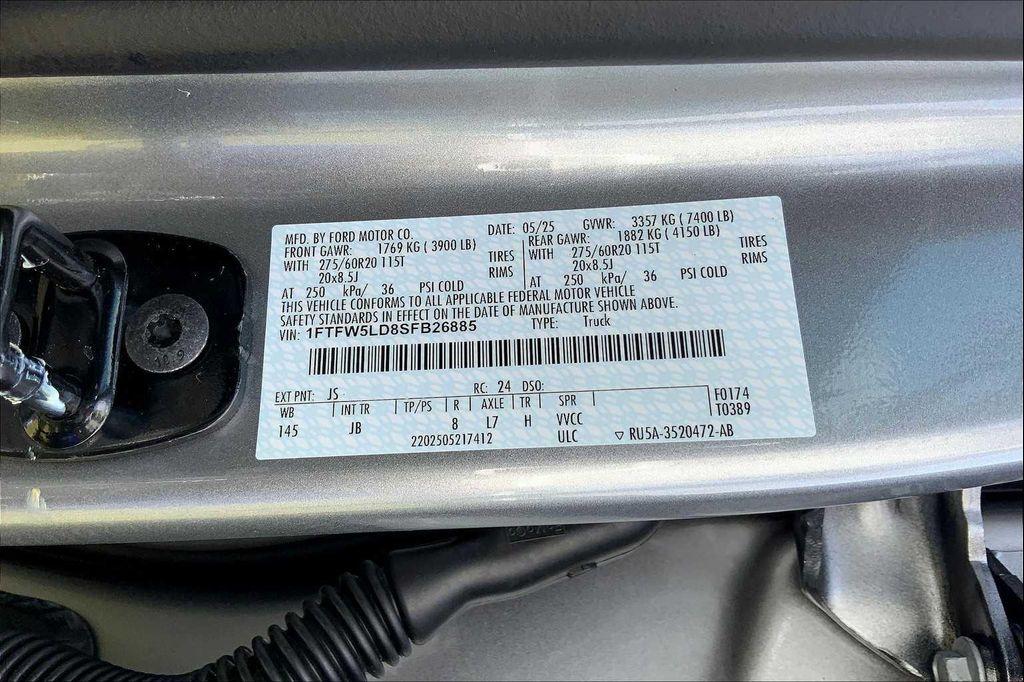 new 2025 Ford F-150 car, priced at $68,638