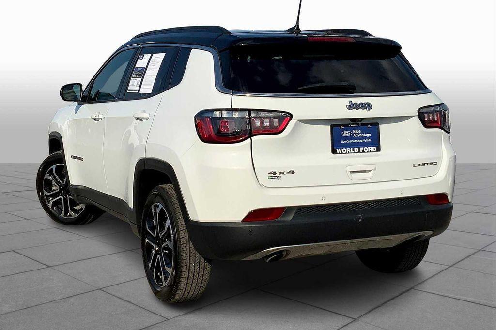 used 2023 Jeep Compass car, priced at $21,500