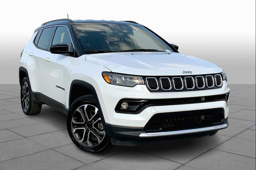 used 2023 Jeep Compass car, priced at $21,500