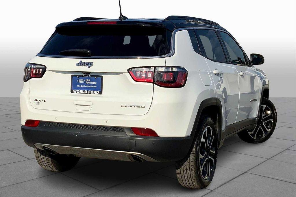 used 2023 Jeep Compass car, priced at $21,500