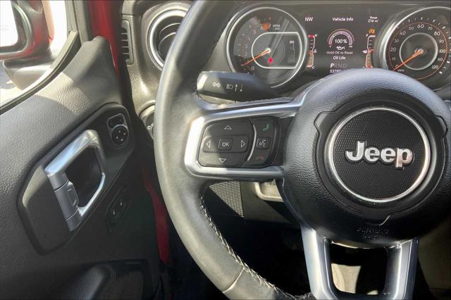 used 2021 Jeep Wrangler Unlimited car, priced at $33,500