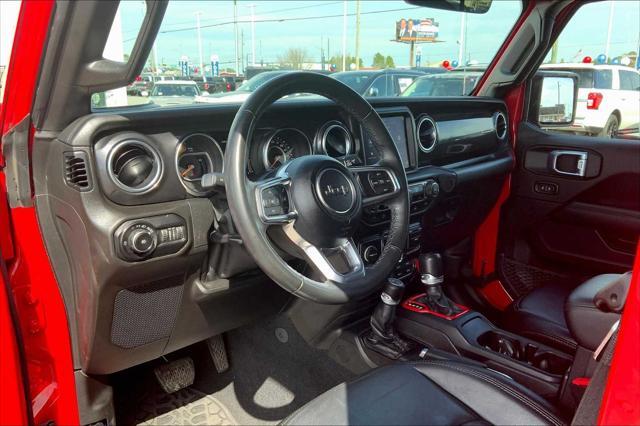 used 2021 Jeep Wrangler Unlimited car, priced at $33,500