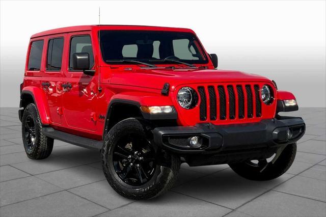 used 2021 Jeep Wrangler Unlimited car, priced at $33,500