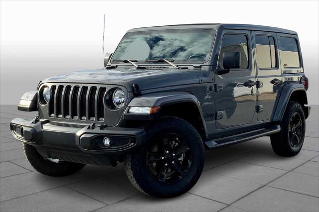 used 2021 Jeep Wrangler Unlimited car, priced at $31,995