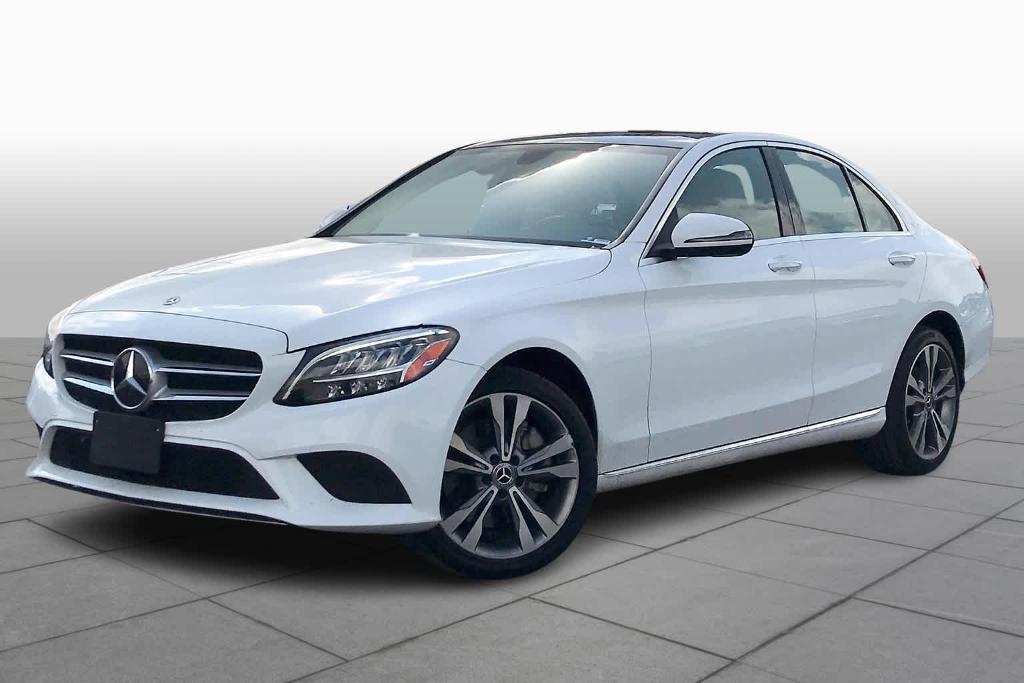 used 2021 Mercedes-Benz C-Class car, priced at $26,900