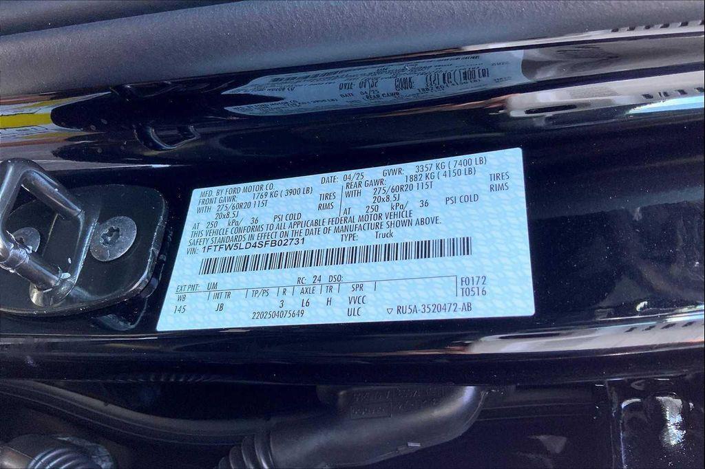 new 2025 Ford F-150 car, priced at $69,075